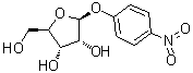structure of CAS# 59495-69-1, 4-Nitrophenyl beta-D-ribofuranoside