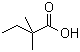 2,2-二甲基丁酸分子结构 (CAS 595-37-9)