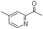structure of CAS# 59576-26-0, 2-Acetyl-4-methylpyridine