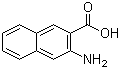 structure of CAS# 5959-52-4, 3-Amino-2-naphthoic acid