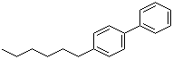 structure of CAS# 59662-31-6, 4-Hexylbiphenyl