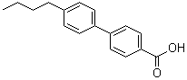 structure of CAS# 59662-46-3, 4'-Butyl-[1,1'-biphenyl]-4-carboxylic acid