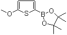 structure of CAS# 596819-12-4, 5-甲氧基噻吩-2-硼酸频哪醇酯