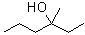 structure of CAS# 597-96-6, 3-Methyl-3-hexanol