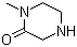 1-甲基哌嗪-2-酮分子结构 (CAS 59702-07-7)