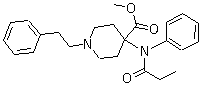 卡芬太尼分子结构 (CAS 59708-52-0)
