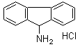 structure of CAS# 5978-75-6, 9-Aminofluorene hydrochloride