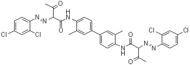 颜料黄 16分子结构 (CAS 5979-28-2)