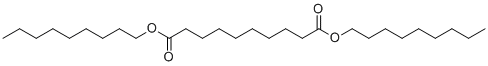 Dinonyl sebacate molecular structure (CAS 5980-15-4)