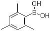 structure of CAS# 5980-97-2, 2,4,6-Trimethylphenylboronic acid