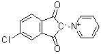 CAS # 59805-03-7, 1-(5-Chloro-2,3-dihydro-1,3-dioxo-1H-inden-2-yl)pyridinium inner salt