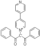 CAS 登录号：59805-17-3, 1-(1-苯甲酰基-2-氧代-2-苯基乙基)-4,4'-联吡啶鎓内盐