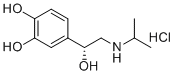 (-)-异丙肾上腺素盐酸盐分子结构 (CAS 5984-95-2)