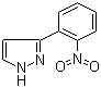 structure of CAS# 59844-05-2, 3-(2-Nitrophenyl)-1H-pyrazole