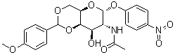 CAS # 59868-86-9, 4-Nitrophenyl 2-(acetylamino)-2-deoxy-4,6-O-[(4-methoxyphenyl)methylene]-alpha-D-galactopyranoside