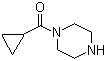 structure of CAS# 59878-57-8, 1-(Cyclopropylcarbonyl)piperazine