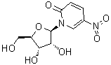 5-Nitro-1-beta-D-ribofuranosyl-2(1H)-pyridinone molecular structure (CAS 59892-36-3)
