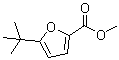 structure of CAS# 59907-23-2, 5-叔丁基呋喃-2-羧酸甲酯