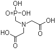 structure of CAS# 5994-61-6, N-(Carboxymethyl)-N-(phosphonomethyl)-glycine