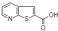 噻吩并[2,3-b]吡啶-2-羧酸分子结构 (CAS 59944-76-2)