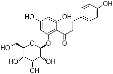 根皮苷分子结构 (CAS 60-81-1)