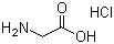 甘氨酸盐酸盐分子结构 (CAS 6000-43-7)