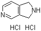 2,3-Dihydro-1H-pyrrolo[3,4-c]pyridine dihydrochloride molecular structure (CAS 6000-50-6)