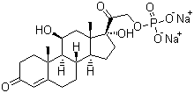 CAS 登录号：6000-74-4, 氢化可的松磷酸钠