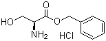 structure of CAS# 60022-62-0, L-Serine benzyl ester hydrochloride