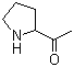 2-乙酰基吡咯烷分子结构 (CAS 60026-20-2)