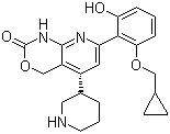 structure of CAS# 600734-02-9, Bay 65-1942 (free base)