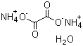 structure of CAS# 6009-70-7, Ammonium oxalate monohydrate