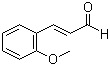 structure of CAS# 60125-24-8, 2-Methoxycinnamaldehyde