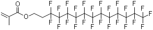 2-Perfluorododecylethyl methacrylate molecular structure (CAS 6014-75-1)