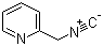 structure of CAS# 60148-13-2, 2-Isocyanomethylpridine