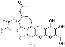 硫秋水仙苷分子结构 (CAS 602-41-5)