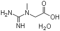 Creatine monohydrate molecular structure (CAS 6020-87-7)