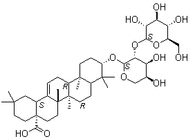 CAS # 60213-69-6, Oleanolic acid 3-O-beta-D-glucopyranosyl (1&rarr;2)-alpha-L-arabinopyranoside
