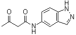 CAS # 6023-70-7, N-(1H-Indazol-5-yl)-3-oxobutanamide, N-1H-Indazol-5-yl-3-oxobutanamide