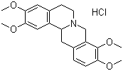 延胡索乙素盐酸盐分子结构 (CAS 6024-85-7)