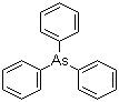 structure of CAS# 603-32-7, Triphenylarsine