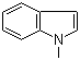 N-甲基吲哚分子结构 (CAS 603-76-9)