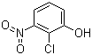 2-氯-3-硝基苯酚分子结构 (CAS 603-84-9)