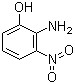 structure of CAS# 603-85-0, 2-Amino-3-nitrophenol