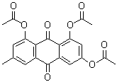 CAS # 6030-60-0, Triacetylemodin, 1,3,8-Tris(acetyloxy)-6-methyl-9,10-anthracenedione, NSC 382139
