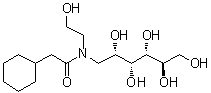 CAS 登录号：603111-75-7, 1-[(环己基乙酰基)(2-羟基乙基)氨基]-1-脱氧-D-山梨糖醇