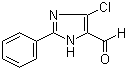 5-氯-2-苯基-3H-咪唑-4-甲醛分子结构 (CAS 60367-52-4)