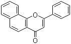 structure of CAS# 604-59-1, 7,8-Benzoflavone