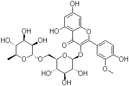 Narcissoside molecular structure (CAS 604-80-8)