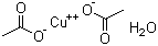 structure of CAS# 6046-93-1, Cupric acetate monohydrate